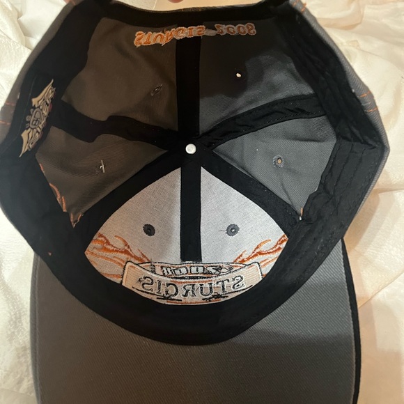 NWOT USA Biker Design Sturgi 2008 Hat - Picture 6 of 7